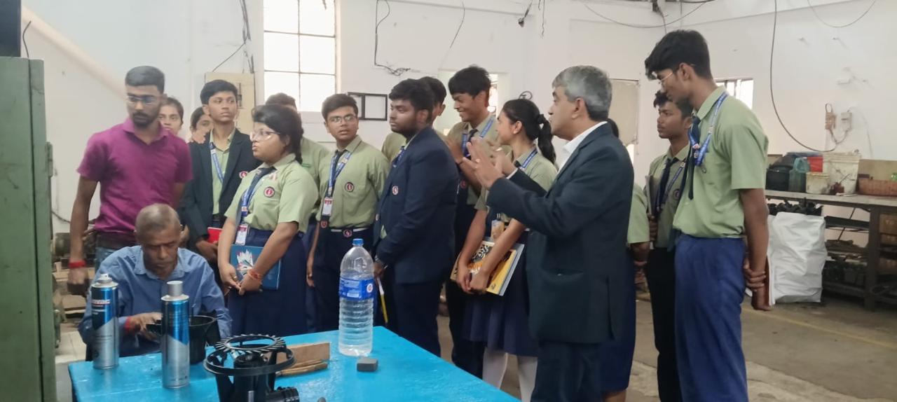 Industrial Visit 2025 – Kheria Industries, Salt Lake, Sec-5